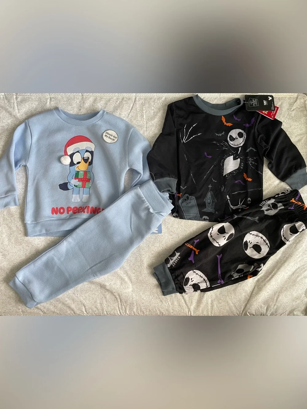 NEW Toddler Boy Fall Winter Outfits Size 2T Lot of 2 Sets Halloween Christmas
